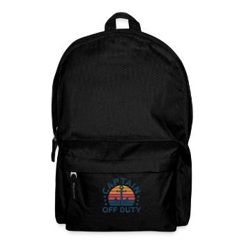 Captain Captains Boating Gift - Backpack - black - Front