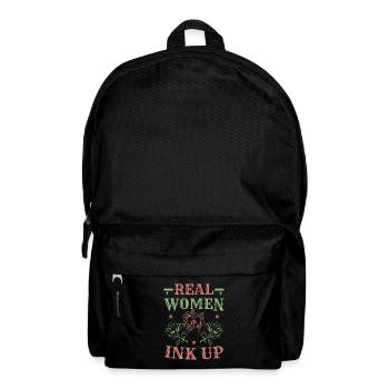 Tattoo Artist Real Women Ink Up Tattoo - Backpack - black - Front