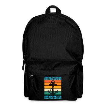 Captain Boat Captains Cadeau - Sac à dos - noir - Devant
