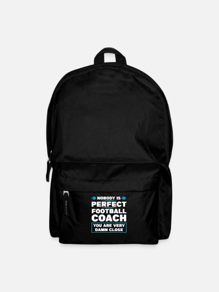 Trainer Fußballtrainer Fußballspiel Geschenk - Rucksack - Schwarz