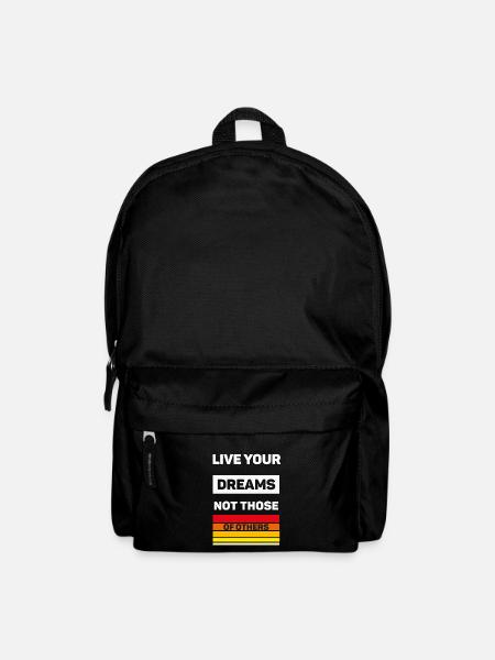 Live your Dreams - Backpack - black
