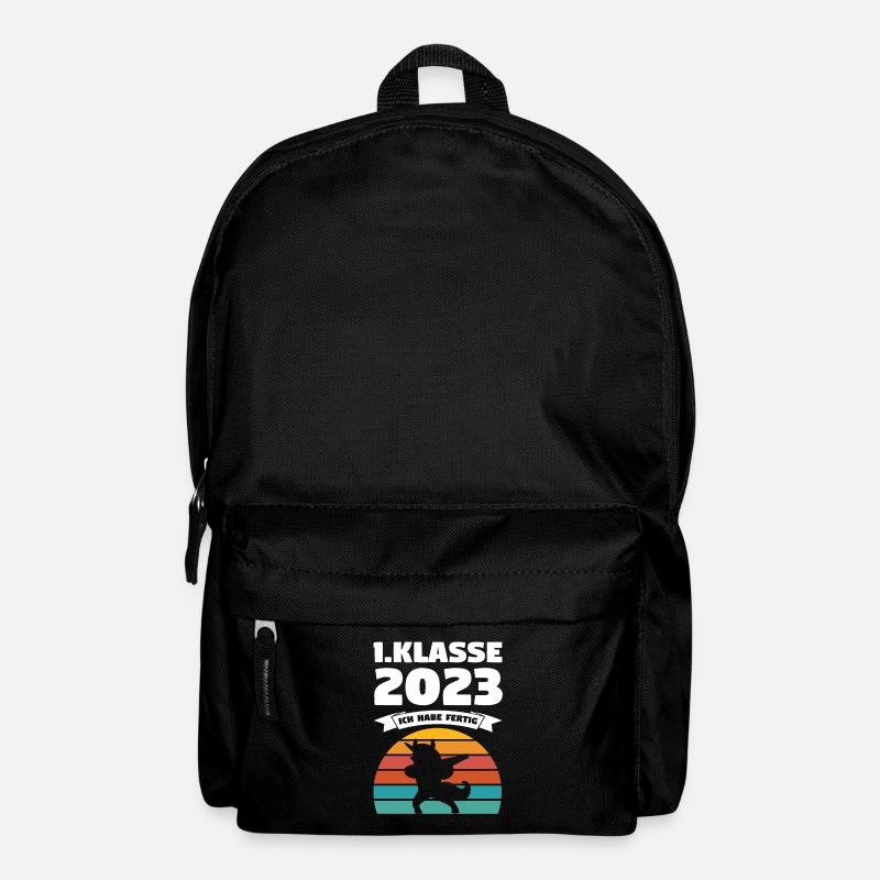 1.Klasse 2023 Dabbing Erstklässler 2023 Geschenk - Rucksack - Schwarz
