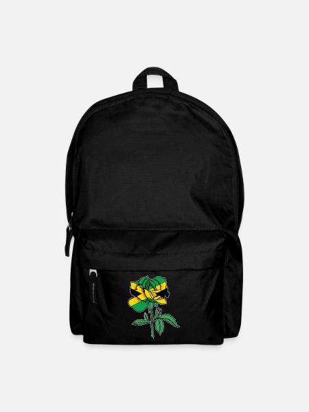 Flagge Rose Deutsche Deutsche Flagge Geschenk - Rucksack - Schwarz