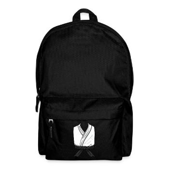 Kampfkunst Kampfkünstler Keikogi Judoka Judo - Rucksack - Schwarz - Vorne