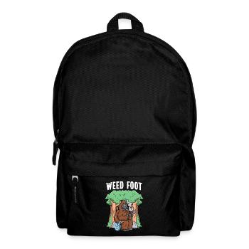 Marijuana Bigfoot Weed - Backpack - black - Front