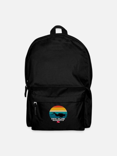 Swirl Island US Island Scuba Diving - Rucksack - Schwarz