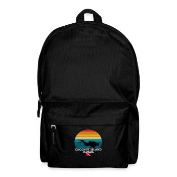 Coconut Island US Island Diving - Rucksack - Schwarz - Vorne