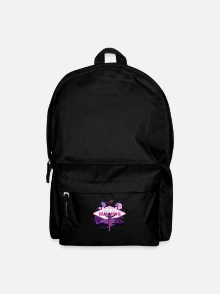 Fabelhafte Welt des Marathon, Trailrunning - Rucksack - Schwarz