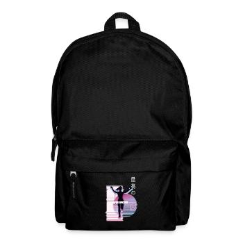 Vaporwave Metaverse Marathon, Trail Running - Sac à dos - noir - Devant