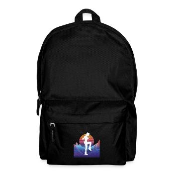 Vaporwave Rope Jumping - Backpack - black - Front