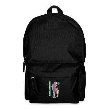 Vaporwave Rope Jumping - Rucksack - Schwarz - Vorne