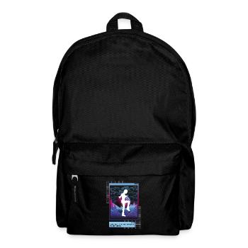Vaporwave Metaverse Saut à la corde - Sac à dos - noir - Devant