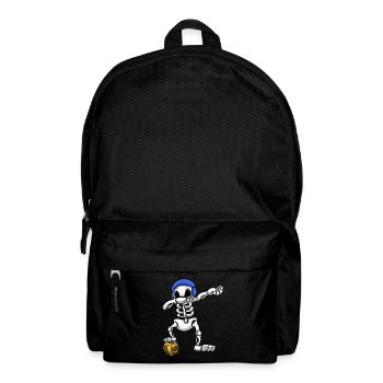Wasserball-Teamplayer Dabbing Skeleton Wassersport - Rucksack - Schwarz - Vorne
