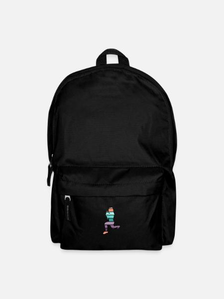 Retro HIIT - Rucksack - Schwarz