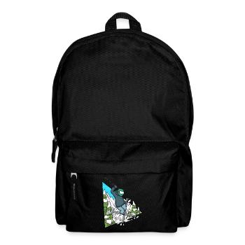 Ski plus ski Montagne Sports d’hiver Ski - Sac à dos - noir - Devant