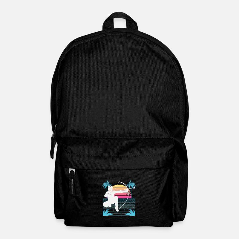 Vaporwave Arrowtag - Backpack - black