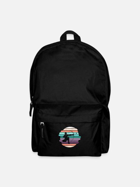 Retro Arrowtag - Rucksack - Schwarz