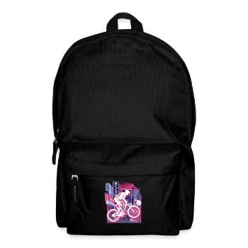 Asian City Downhill - Backpack - black - Front
