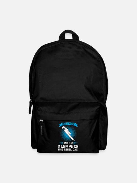 Klempner Beruf Klempnermeister Geschenk - Rucksack - Schwarz