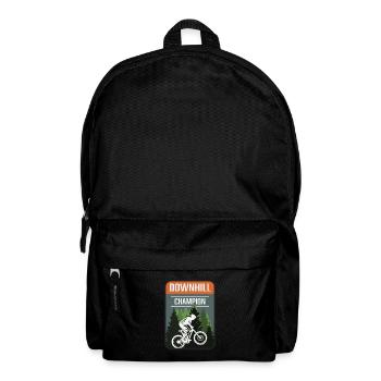 Downhill Champion - Backpack - black - Front