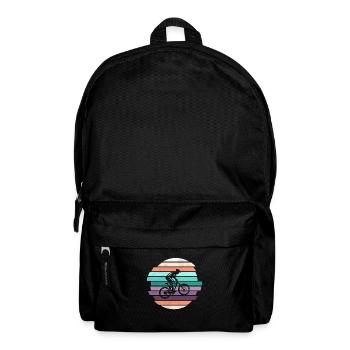 Descente rétro - Sac à dos - noir - Devant