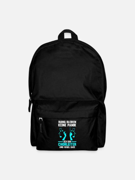 Chorleiter Beruf Dirigent Geschenk - Rucksack - Schwarz