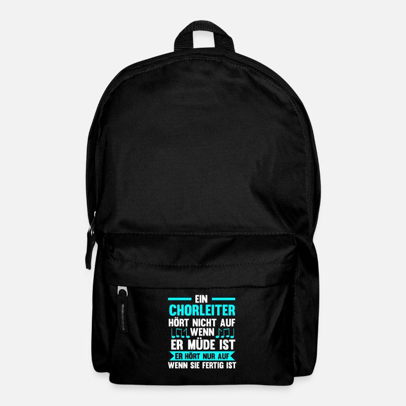 Chorleiter Beruf Chorleitung Geschenk - Rucksack - Schwarz