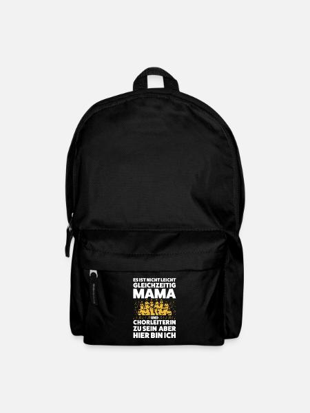 Chorleiterin Mama Chorleitung Geschenk - Rucksack - Schwarz