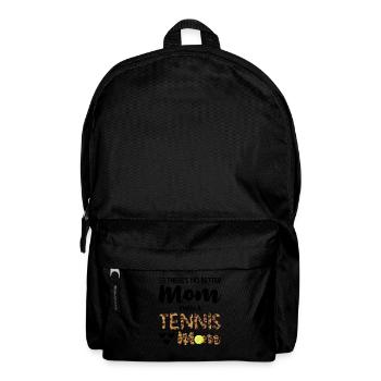 Tennis Mama Tennisspiel Tennis Geschenk - Rucksack - Schwarz - Vorne