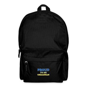 Proud to be Ukrainian Kiev Peace Peace Pride - Backpack - black - Front