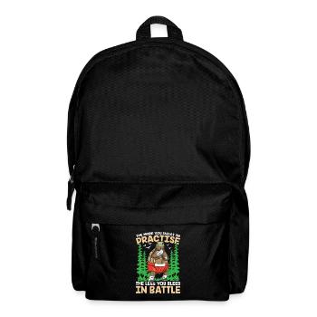 Schildkröte Karate Kampfsport Training MMA - Rucksack - Schwarz - Vorne