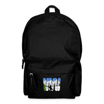 Snowboarding Snowboard Snowboarder - Rucksack - Schwarz - Vorne