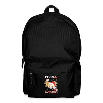 Chihuahua Merry Christmas - Backpack - black - Front
