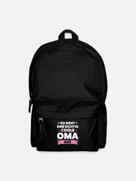 Oma Großmutter Omas Geschenk - Rucksack - Schwarz