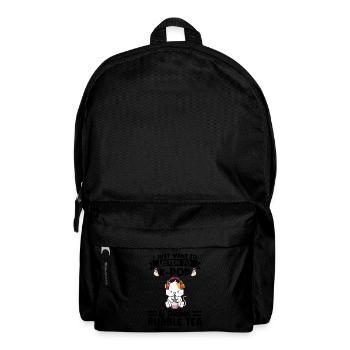 Blase Tee kpop Blase Tee Katze Katze Lover Geschen - Rucksack - Schwarz - Vorne