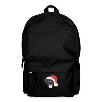 Joyeux Noël Labrador - Sac à dos - noir - Devant