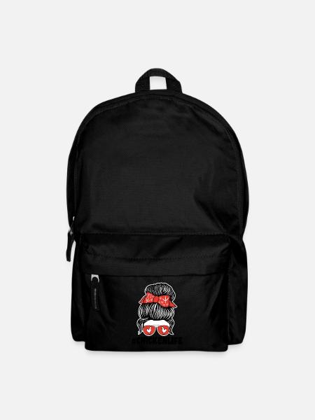 Hühner Huhn Bauernhof Tiere Geschenk - Rucksack - Schwarz