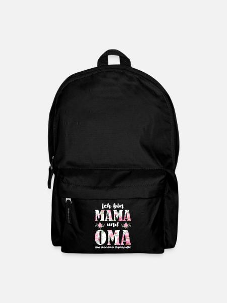 Mama Oma Mutter Geschenk - Rucksack - Schwarz