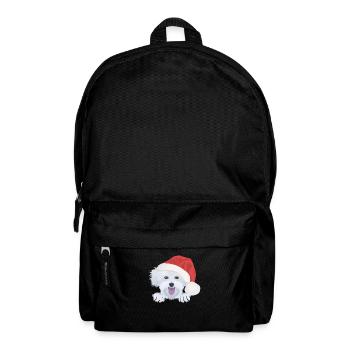 Malteser Merry Christmas - Backpack - black - Front