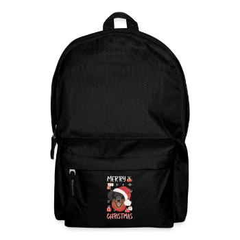 Hovawart Joyeux Noël - Sac à dos - noir - Devant