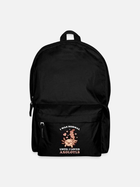 Axolotl Axolotl Tiergeschenk - Rucksack - Schwarz