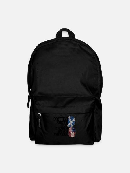 Schottland Schottische Wurzeln Geschenk - Rucksack - Schwarz