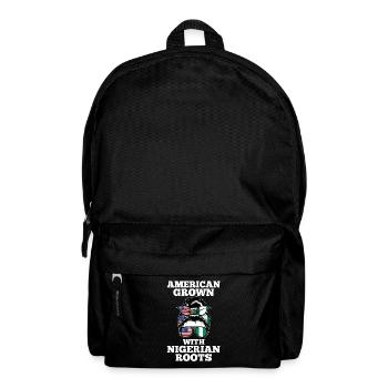 Nigerianer Nigeria Nigerianische Wurzeln Geschenk - Rucksack - Schwarz - Vorne
