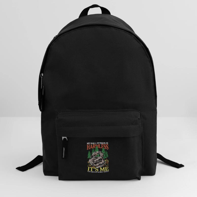 My Ball Python Is Harmless It's Me You Should Rucksack