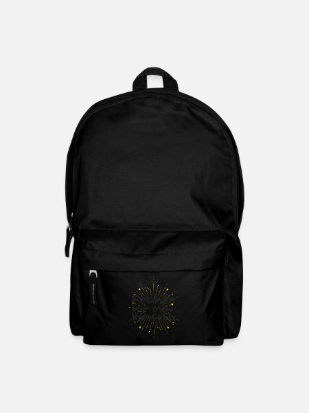 Früher War Mehr Konfetti - Rucksack - Schwarz