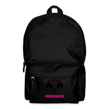 Hobby Horse Pferde Hobby Horsing Geschenk - Rucksack - Schwarz - Vorne