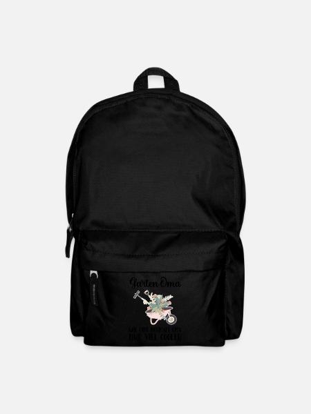 Garten Oma Gärtnern Geschenk - Rucksack - Schwarz