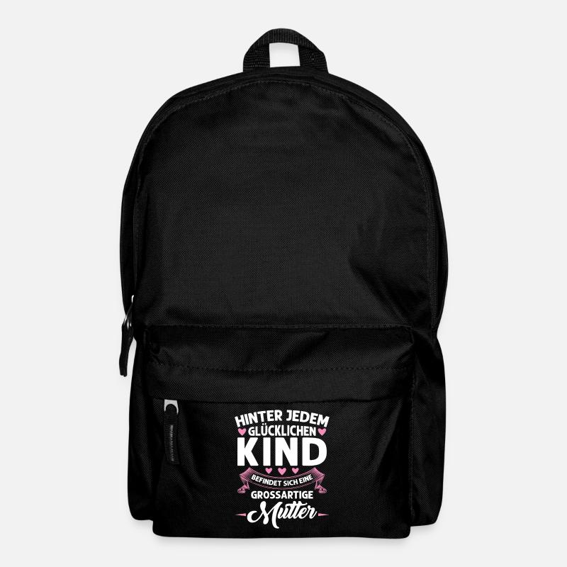 Mutter Mama Tochter Geschenk - Rucksack - Schwarz