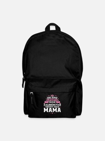 Mutter Mama Tochter Geschenk - Rucksack - Schwarz