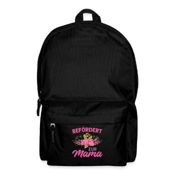 Mutter Mama Tochter Geschenk - Rucksack - Schwarz - Vorne